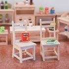 chrank Miniatur-M&#246;bel-Stuhl Simulation Puppenhaus Dekor Holz m&#246;bel Modell