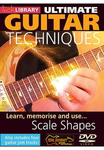 Lick Library Learn MEMORIZE and REMEMBER GUITAR SCALE SHAPES Modes Video DVD - Picture 1 of 1
