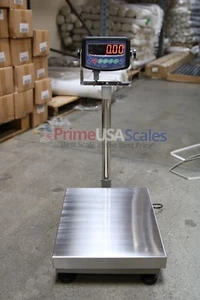 800 lb Digital Floor 16" x 20" Bench Scale Electronic Platform Shipping 400 kg - Picture 1 of 5