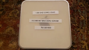 Apple Mac Mini 2005 1.66GHZ Core 2 duo + Power Supply Tested - Picture 1 of 4