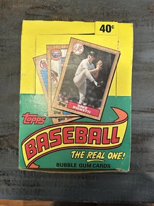 1987 Topps Baseball Factory Fresh Fasc 36 paquetes sellados caja de cera sin abrir - Imagen 1 de 10