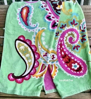 Vera Bradley Beach Towel TUTTI FRUTTI Oversized SOFT Plush Pool NWT RARE SEALED - Image 1 of 4