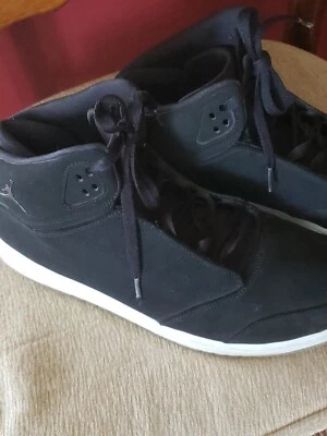 ZAPATILLAS NIKE AIR JORDAN 1 FLIGHT NEGRAS BLANCAS 23 MJ PARA HOMBRE TALLA 12 EXCELENTE ESTADO Foto 1 de 4