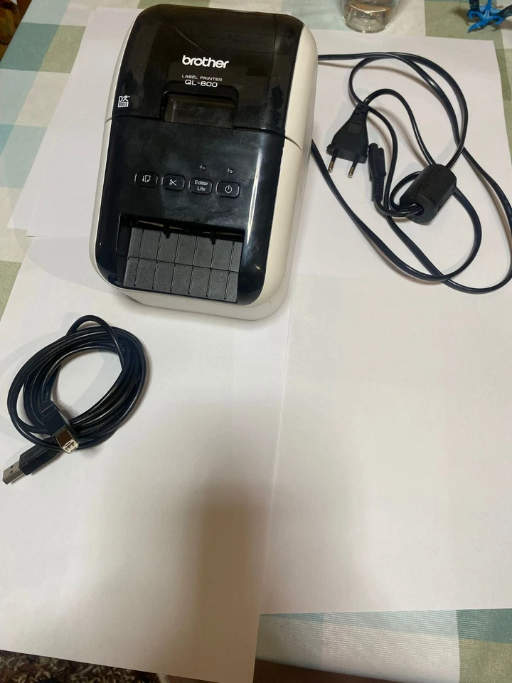 Impresora para Etiquetas Brother QL800 Blanco/Negro - Imagen 1 de 4