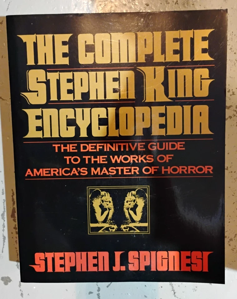The Complete Stephen King Encyclopedia Definitive Guide SC Spignesi Horror - Image 1 of 1
