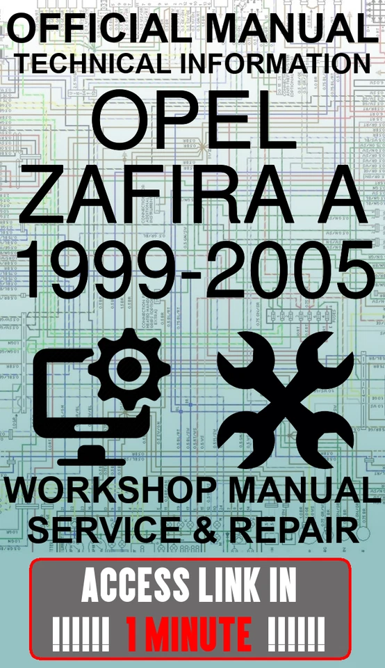 ENLACE DE ACCESO MANUAL TALLER OFICIAL SERVICIO Y REPARACIÓN OPEL ZAFIRA A 1999-2005
