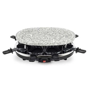 Raclette-Grill Tisch-Grill 900Watt Granitsteinplatte 8 Personen H.Koenig RP85  - Bild 1 von 5