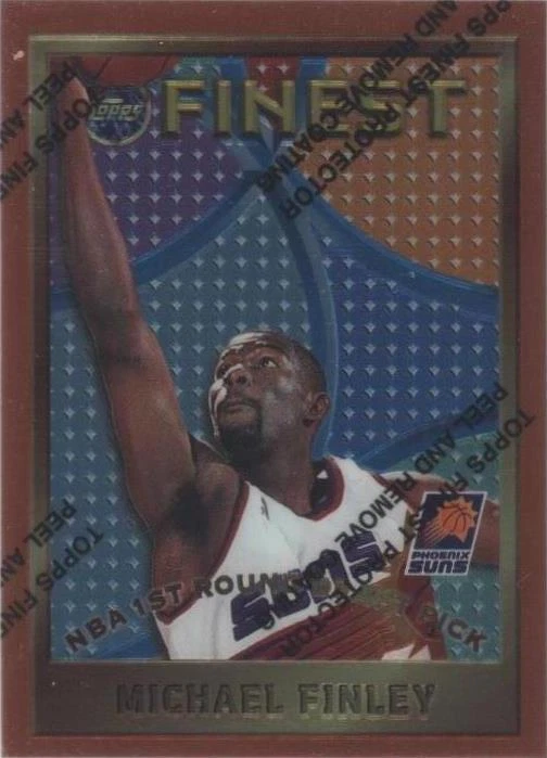 1995-96 Topps Finest - Michael Finley #131