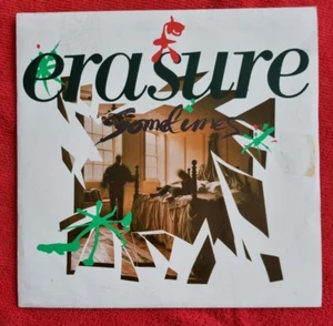 Erasure - Sometimes - EX Jukebox 7" vinyl record UK 1986 Mute Pop Electronic - Picture 1 of 4