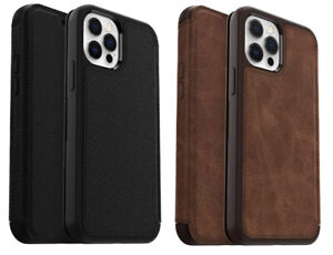 OtterBox Strada Series Folio Wallet Case for iPhone 12 & 12 PRO - Easy Open Box