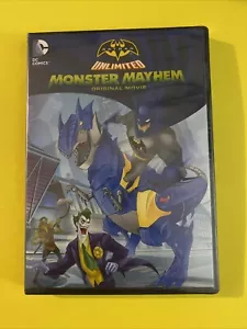 BATMAN UNLIMITED MONSTER MAYHEM ORIGINAL MOVIE (DVD 2015) BRAND NEW FREE SHIPING - Picture 1 of 2