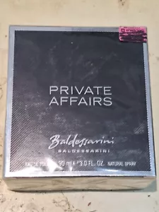 Baldessarini Private Affairs Eau De Toilette Sellado 90 ml 3 OZ Para Hombres Sellado - Imagen 1 de 4