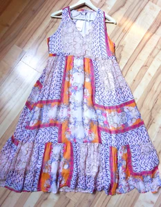 FROGBOX by PRINCESS goes HOLLYWOOD Sommer Kleid Gr.38 graphic ocean maxi neu TOP - Bild 1 von 3