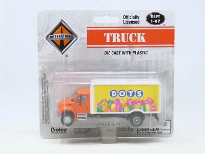 HO Scale Boley Dept. 1-87 #4102-00 International Box Truck - Dots Candies - Image 1 of 2