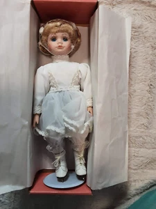 Kristall Eismaschine Bradley's Original Sammlerstück Porzellan Puppe Top Zustand - Bild 1 von 2