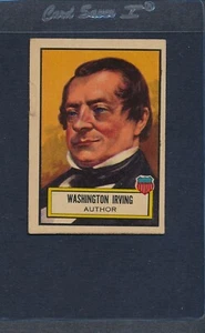 1952 Topps Look 'n See #018 Washington Irving VG *18 - Picture 1 of 1