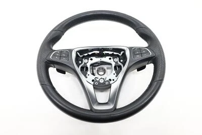 2016 - 2022 MERCEDES GLC300 X253 STEERING WHEEL W/ SWITCH BUTTON OEM BLACK_221 - Image 1 of 4