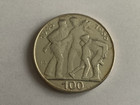 Tschechoslowakei 100 Kronen 1945 - 1955 - 10 Jahre Befreiung, ansehen !!!