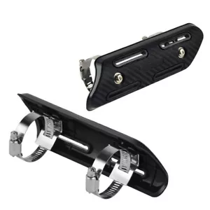 Tubo silenciador de escape de motocicleta protector térmico cubierta talón protector café corredor todoterreno - Imagen 1 de 3
