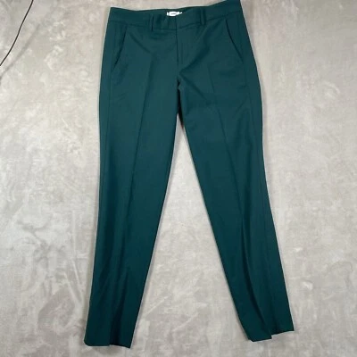 Pantalones VINCE para mujer 4 pantalones elásticos de lana verde con bolsillos *MANCHA* Foto 1 de 4