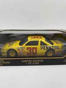 Racing Champions 1994 Edition 1:24 scale die cast bank Michael Waltrip #30 - Picture 1 of 5