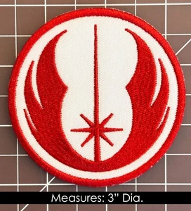 Star Wars: Jedi Order Seal Embroidered Iron-on Patch - Picture 1 of 3