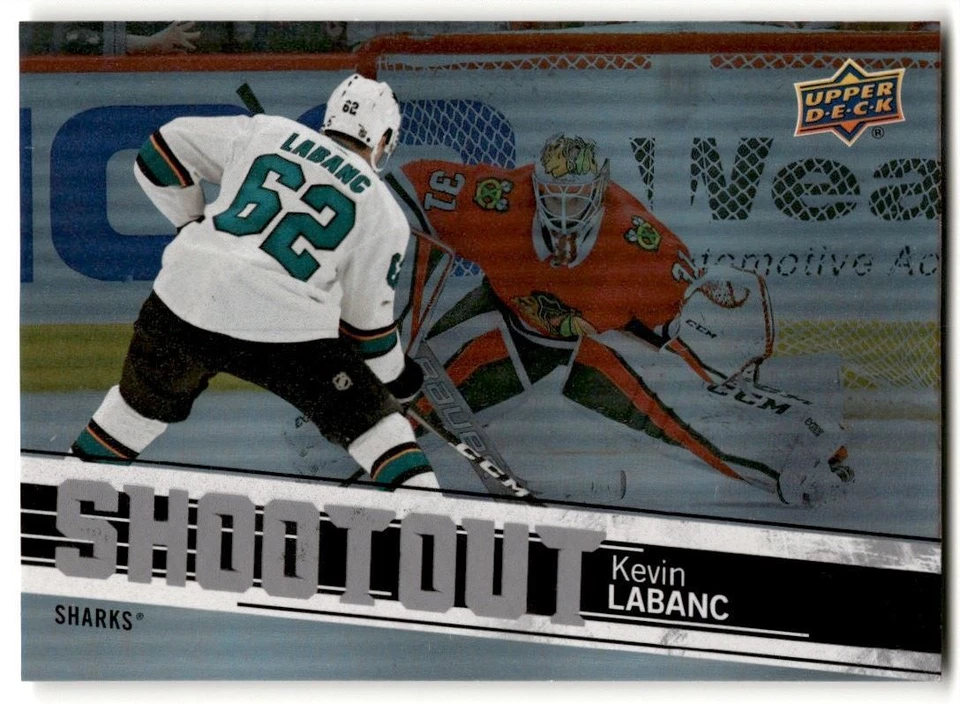 2018-19 Upper Deck Overtime Shootout Kevin Labanc #SO-7 San Jose Sharks - Image 1 of 2