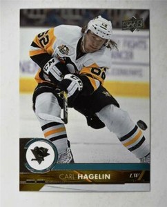 2017-18 17-18 Upper Deck UD Series 1 Base #145 Carl Hagelin