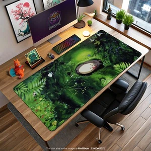 Podkładka pod mysz Studio Ghibli, mata biurkowa Totoro, podkładka pod biurko do gier anime - Zdjęcie 1 z 7