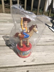Pixar Disney Toy Story 2 McDonalds 1999 Hey Howdy Hey Woodys Roundup 8” Toys NEW - Picture 1 of 10