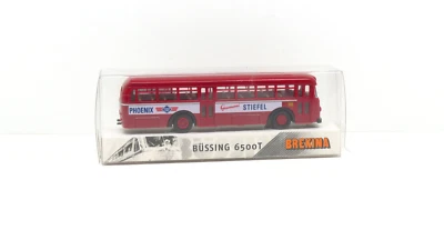 BREKINA AUTOBUS BUSSING 6500T PHOENIX ROUGE REF. 59109 - ECHELLE H0 1/87 - Photo 1/4