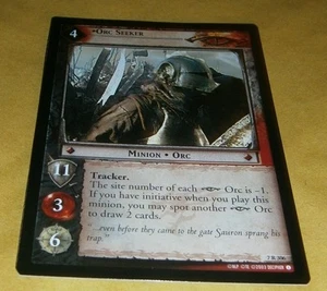 LOTR TCG ROTK RARE CARD - 7R306 ORC SEEKER - NM - Bild 1 von 1