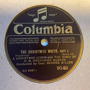 BAND OF THE GRENADIER GUARDS Christmas Waits Ex+ UK Columbia 9146 Military 12" - Picture 1 of 2