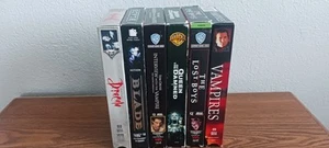 6 Vampire VHS Tapes- Horror Lot - Picture 1 of 21