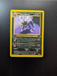 Juego de cartas coleccionables Pokémon Houndoom 23/75 Neo Discovery Unlimited - Imagen 1 de 2