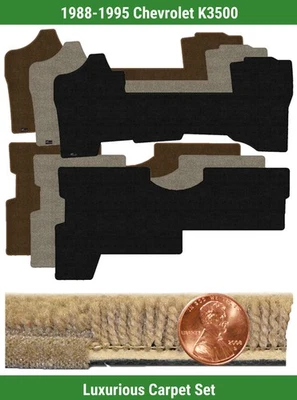 Lloyd Custom Luxe коврик комплект для 1988-1995 Chevrolet K3500 (2 штуки) #B1P - Изображение 1 из 4