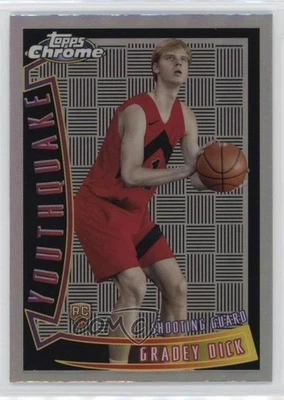 2023-24 Topps Chrome Youthquake Refractor Gradey Dick #YQ-10 Rookie RC - Image 1 of 2