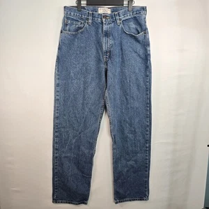 Vintage Levi Strauss Signature Denim Blue Jeans Men's 34 x 32 Medium Wash - Picture 1 of 6