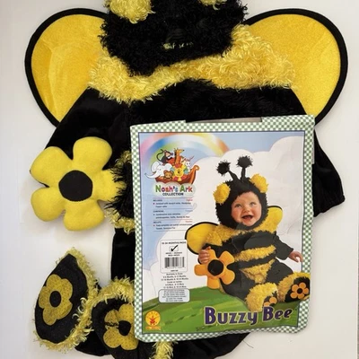 Disfraz de Halloween Infantil Amarillo Buzzy Bee 18-24M | Colección Arca de Noé Rubíes Foto 1 de 4