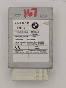 Módulo sensor de presión de neumáticos (RDC) BMW OEM 6778387 e90/91/92 serie 3 - Imagen 1 de 8