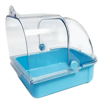 Bird Bathtub for Parakeets Bird Cage Bathing House Birdcages Mounted Bathroom | - Image 1 of 4