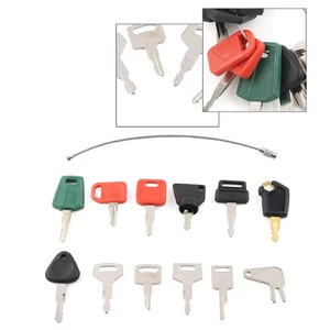 Set chiavi accensione costruzioni attrezzature pesanti 12 chiavi adatte gatto per auto John Deere - Foto 1 di 9