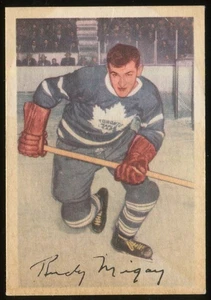 Parkhurst #17 Rudy Migay Toronto Maple Leafs 1953-54 - Imagen 1 de 2