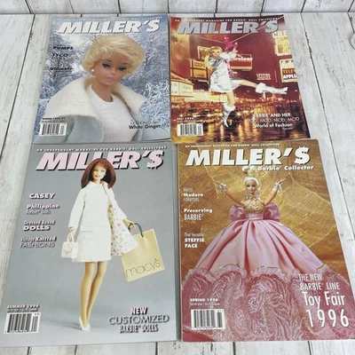 Miller's Barbie Collector Magazines Lot Of 4  1996 Spring, Summer, Fall, Winter - Image 1 of 4