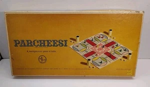 VTG Parcheesi Gold Seal Edition Board Game Selchow Righter 1959/1964 Complete - Picture 1 of 13