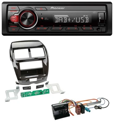 Pioneer MP3 1DIN DAB USB AUX Autoradio für Citroen C4 Aircross Mitsubishi ASX Pe - Bild 1 von 4