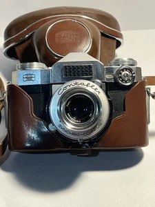Vintage Zeiss Ikon Contaflex Film Camera w 2 Lenses - Picture 1 of 21