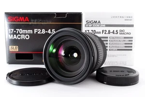 SIGMA 17-70mm f/2.8-4.5 DC MACRO for Canon Zoom Lens w/Box Exc++ From Japan - Picture 1 of 12