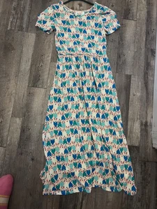 Dot Dot Smile New no tags Girls 7 Cap Sleeve Maxi Dress - Picture 1 of 3