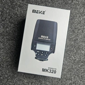 Meike Speedlite MK-320 TTL Blitzgerät für Fujifilm DSLR Kameras - OVP - Bild 1 von 2